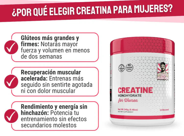 🌟Creatina Monohidratada | Rendimiento + Recuperación + Tonificación 240gr🌟