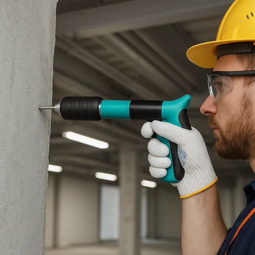 PISTOLA DE CLAVOS PORTATIL + 💥100 CLAVOS DE REGALO💥