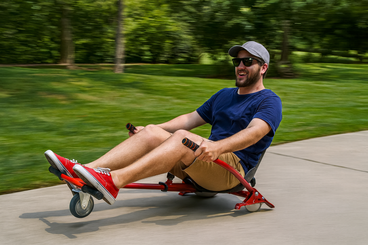 Acción en el parque