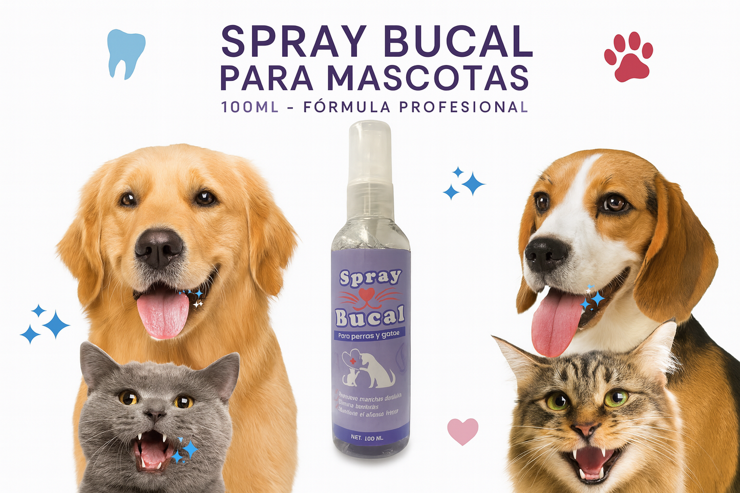 Spray Bucal - Showcase Profesional
