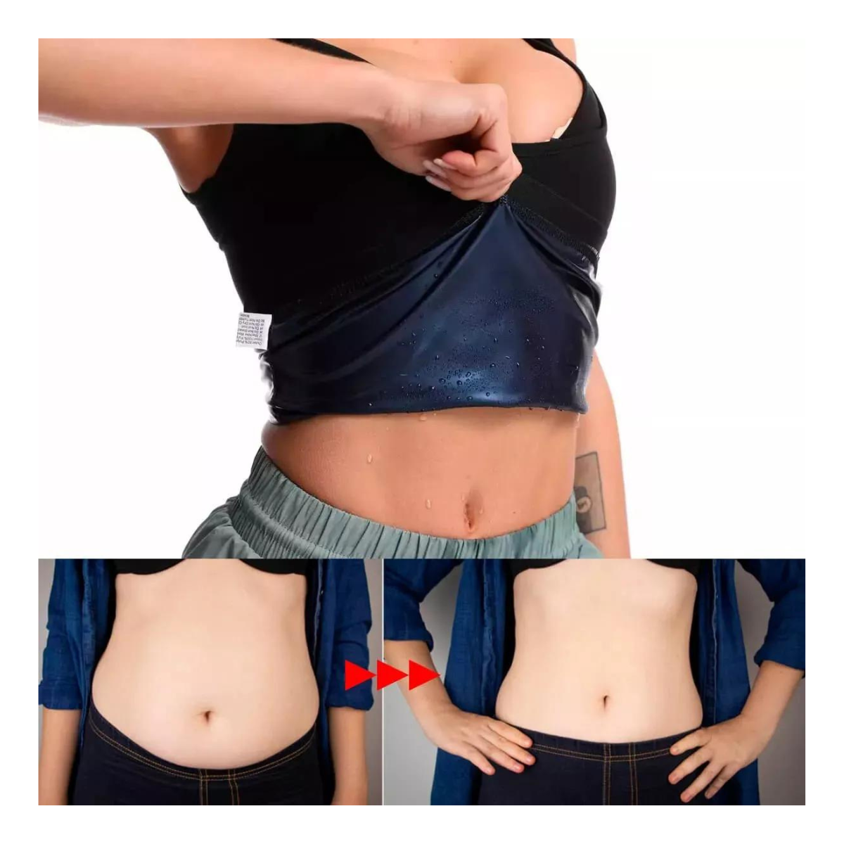 🔥 Faja Sauna Reductora - Pierde Tallas Mientras Vives Tu Día ⚡