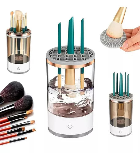 Limpiador brochas de maquillaje💄🧼