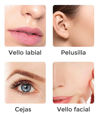 Depiladora facial y nariz