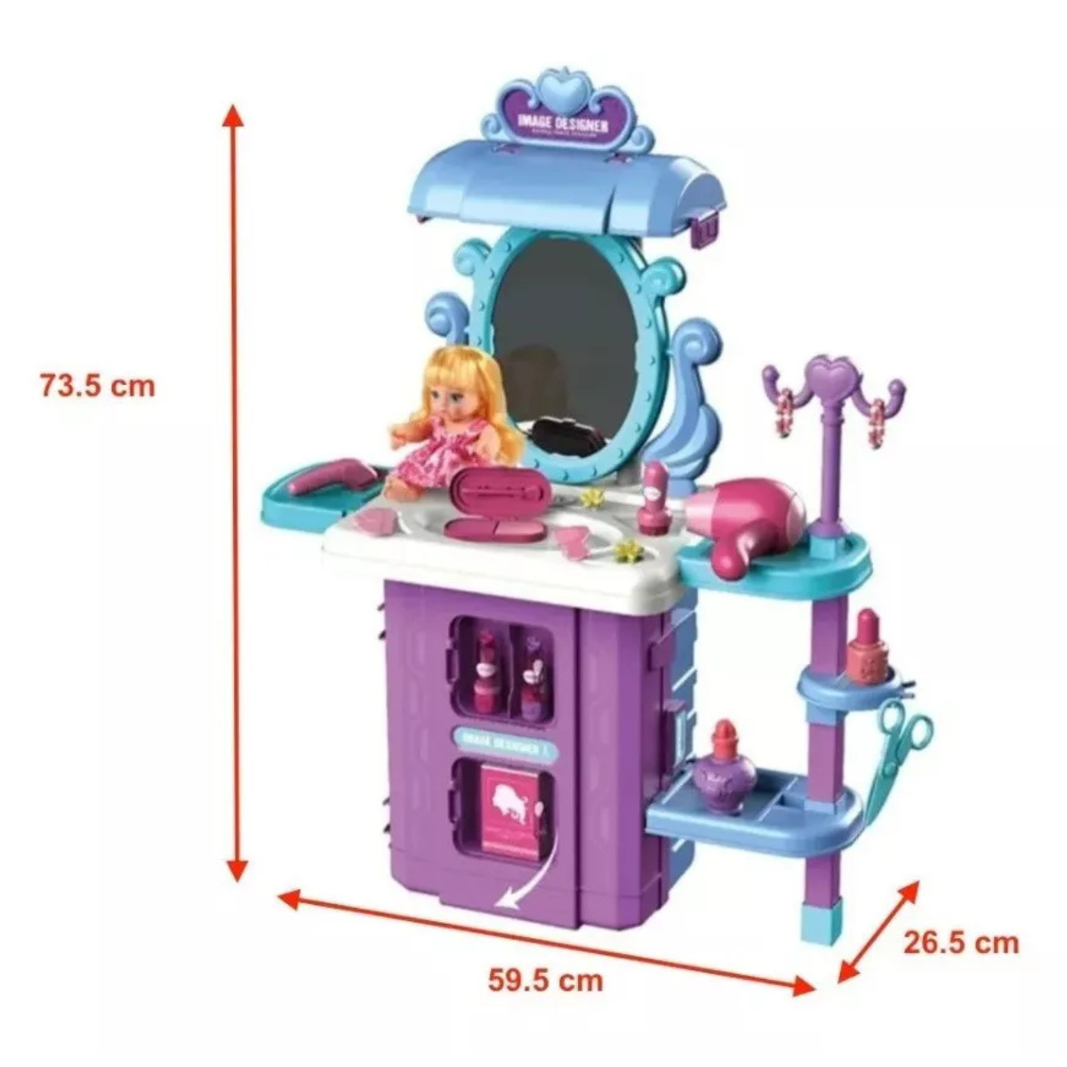 Mesa Maquilladora 2 por 1 🎀🧳