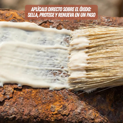 ✨ Devuelve la Vida a Tus Metales con MetalCubrit™ 300g 👌 Brocha de regalo (Blanco)