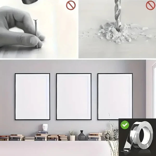 ✨ Cinta Nano La Solución para Fijar Sin Dañar  3X1 ✨