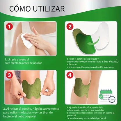 🔥Alivia tus Rodillas con 50 parches - Alivio Natural INMEDIATO
