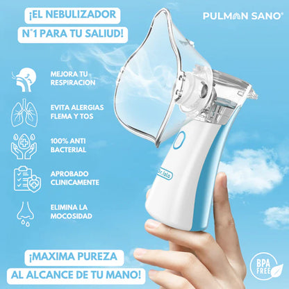 Nebulizador Portátil I Alivio respiratorio instantáneo 🌬️