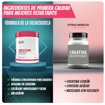 🌟Creatina Monohidratada | Rendimiento + Recuperación + Tonificación 240gr🌟