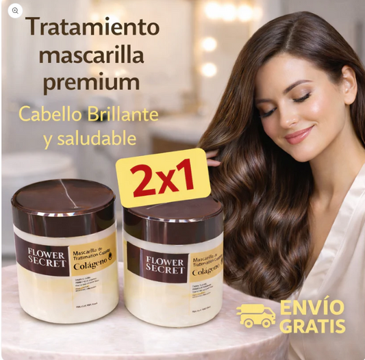 TRANSFORMA TU CABELLO EN 3 MINUTOS 🌟💕 BRILLO INTENSO 💕Flower Secret™