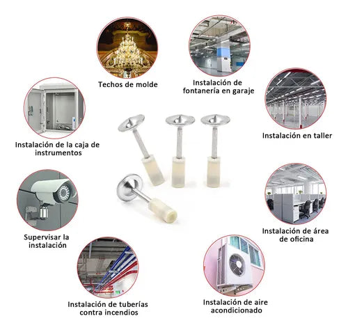 🔥 CLAVOS FULMINANTES PROFESIONALES - Fijación Instantánea y Potente