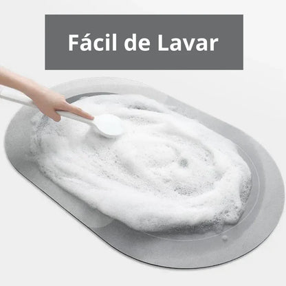 Alfombra de Baño Absorción Instantánea y Antideslizante