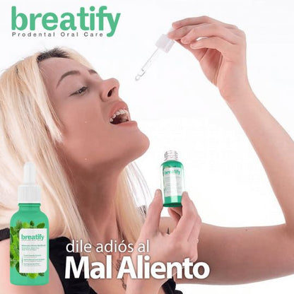 BREATIFY Eliminador de Mal Aliento 25ml - Frescura Instantánea | SensuFit