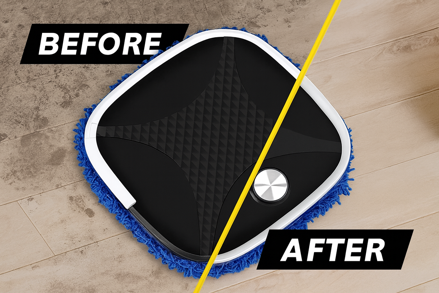 Antes y después de la limpieza