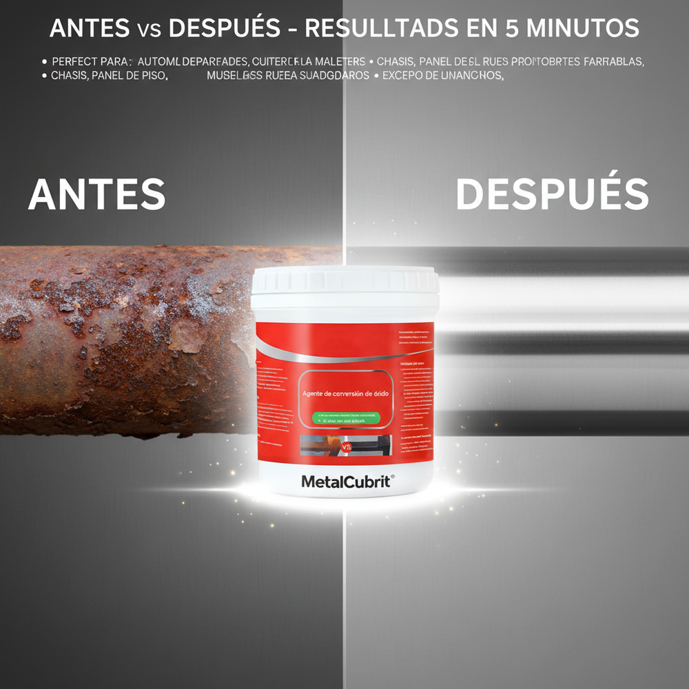 Antes y Después MetalCubrit