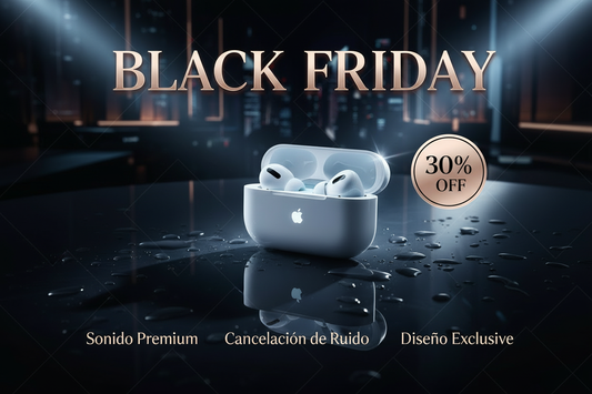Banner Black Friday Audífonos Premium