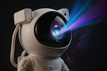 Detalle del proyector funcionando