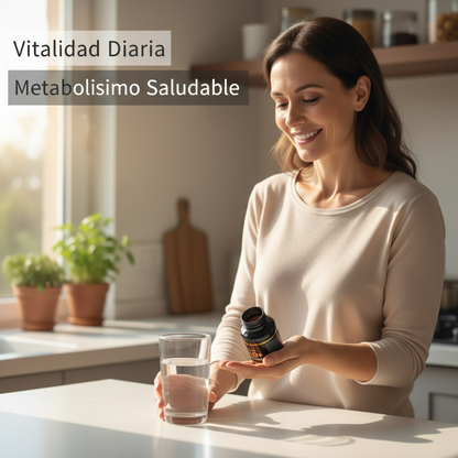 NAD+ Resveratrol - Energía Celular, Piel Radiante y Vitalidad Renovada | 60 Cápsulas