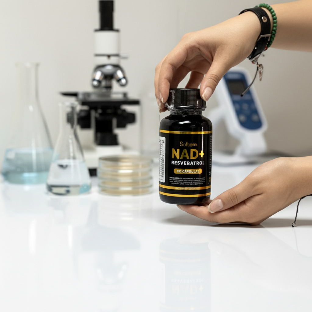 NAD+ en laboratorio