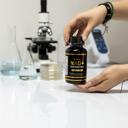 NAD+ en laboratorio