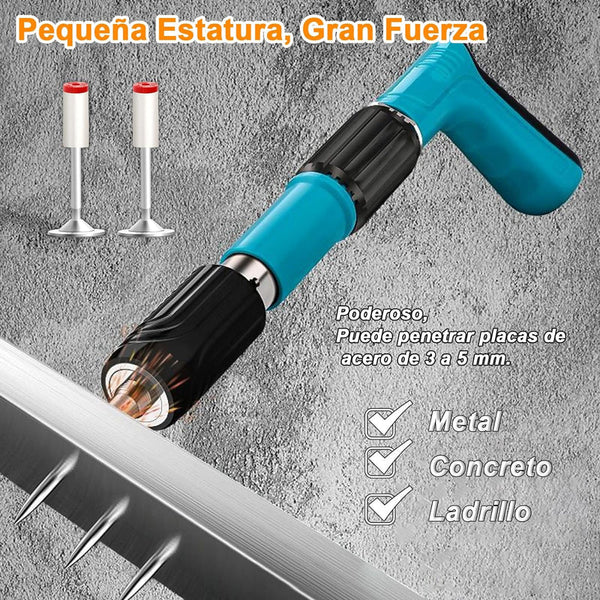 PISTOLA DE CLAVOS PORTATIL + 💥100 CLAVOS DE REGALO💥