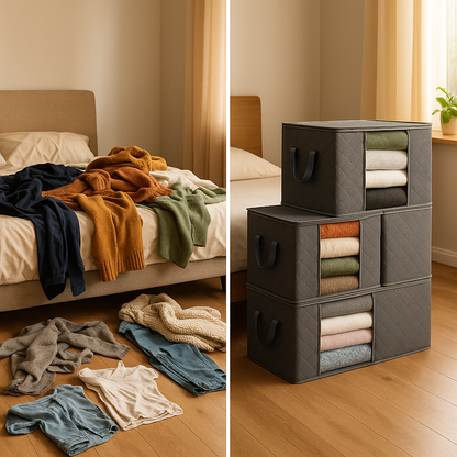 Transformación del hogar: de caos a orden con BoxFold™